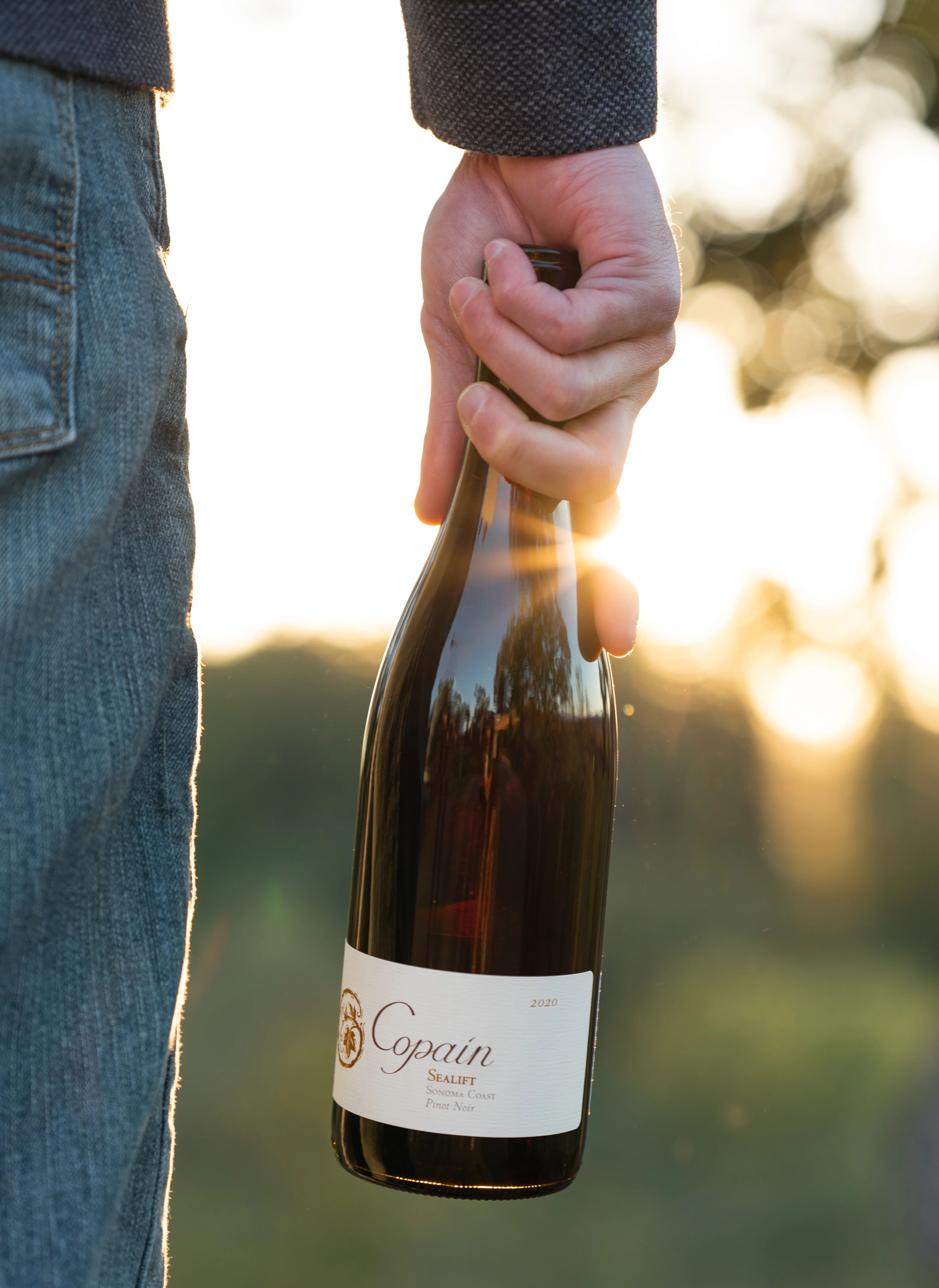 Bottle of Copain Chardonnay