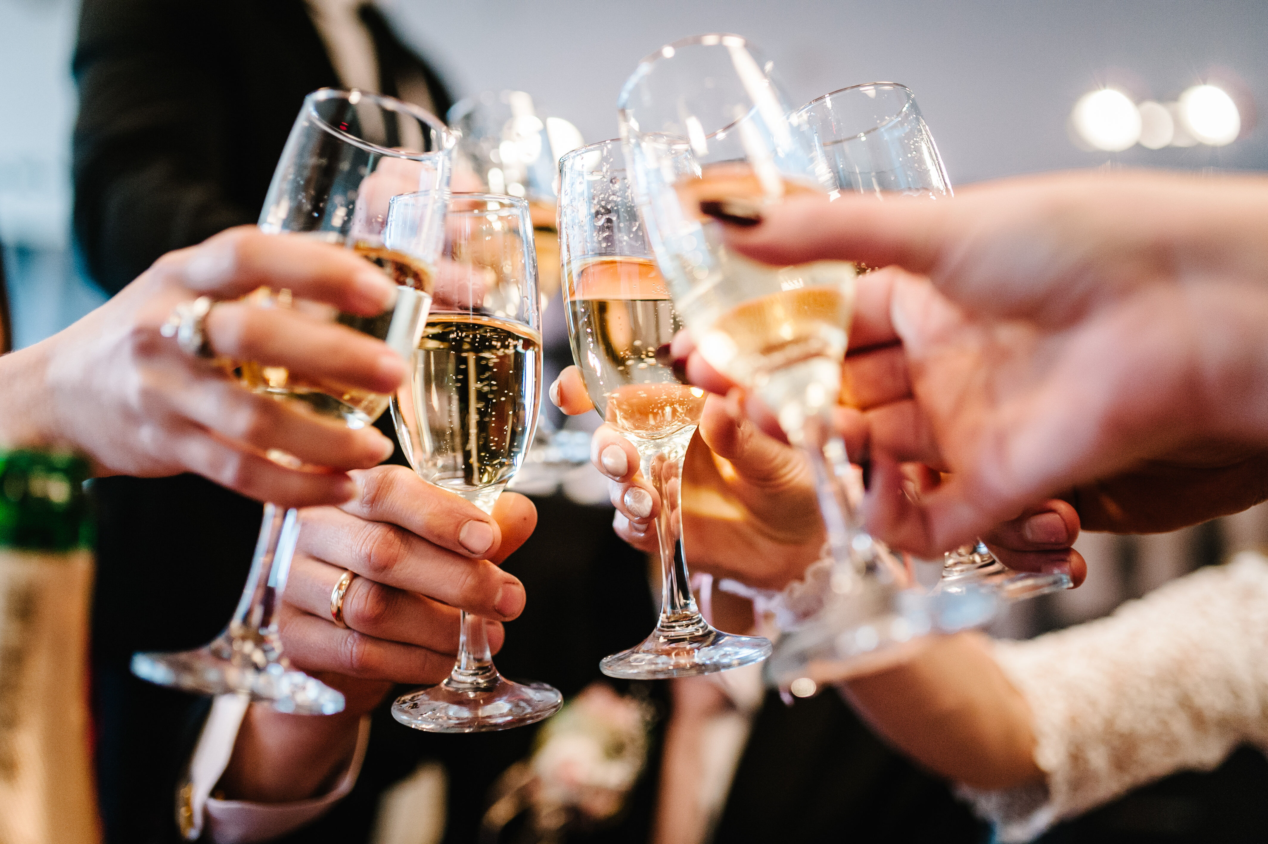 Champagne toast Champagne toast