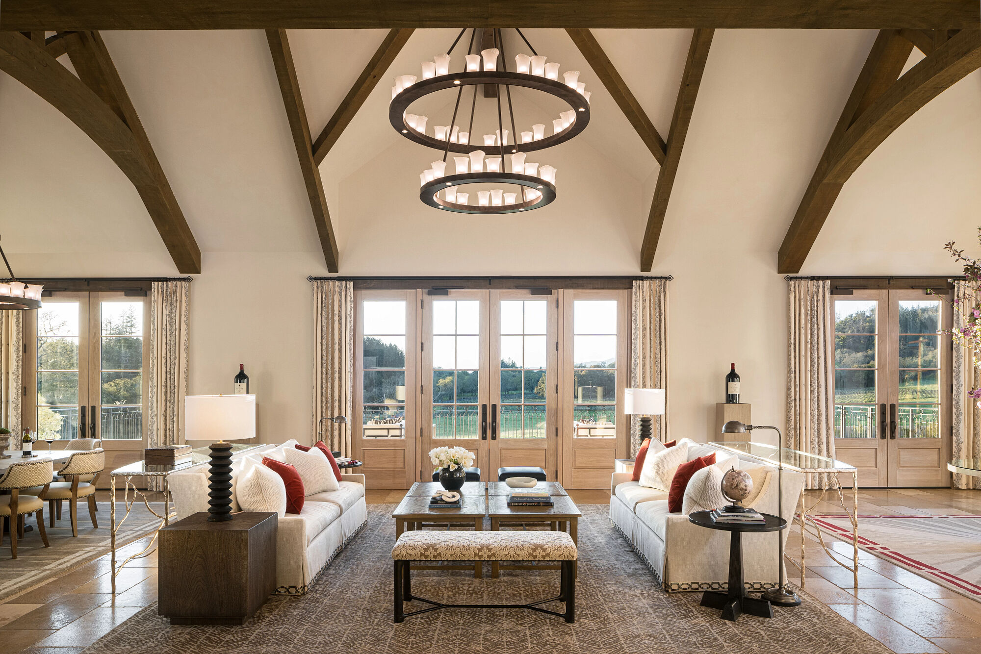 Inside of the Vérité estate