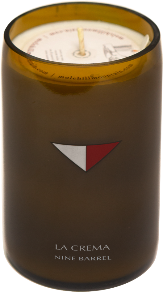 La Crema Wine Bottle Candle